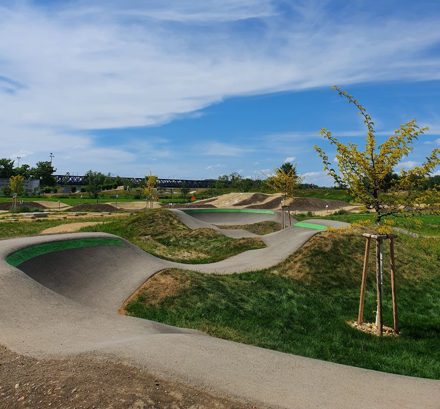 Bikepark und Freizeitgelände in Tulln
