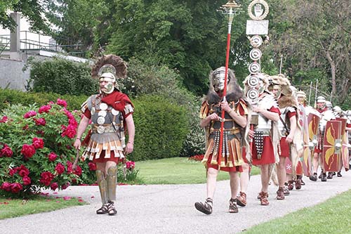 Comagena marschieren durch Tulln 