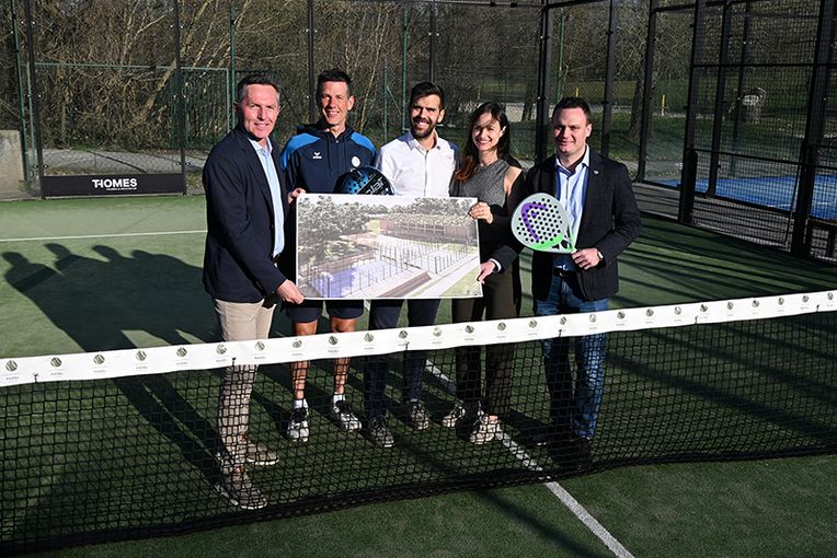 Aubad wird mit Padelhalle, Sanitäranlagen und mehr aufgewertet