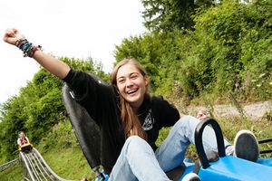 (c) Doris Schwarz-König Alwetterrodelbahn Eibl-Jet in Türnitz in Niederösterreich