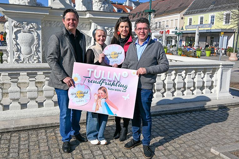 Trendfrühling bringt Frühlingsstimmung in Tullns Innenstadt