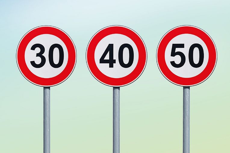 Zwei Tullner Wohnviertel werden befragt: Tempo 30, 40 oder 50?