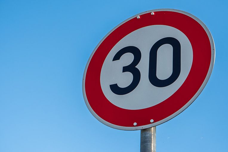 Achtung: Ab 6. Juli gilt in Tulln Tempo 30 auf Nebenstraßen!