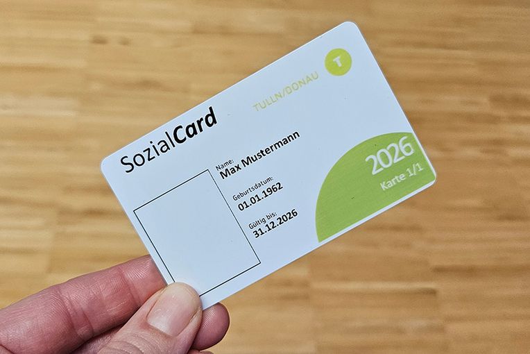 Künftig mehr Berechtigte: Tulln erhöht Einkommensgrenzen für SozialCard