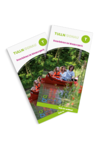 Folder mit Informationen zu Wasserpark Tulln