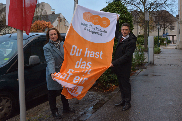 Aktionstage „Orange the World“: Gemeinsam gegen Gewalt an Frauen 