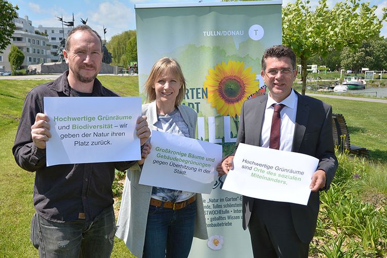 Gartenstadt Tulln: Expertenteam für noch mehr Klimaschutz im öffentlichen Raum