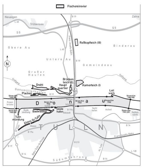 Revierplan, Fischerei, Tulln