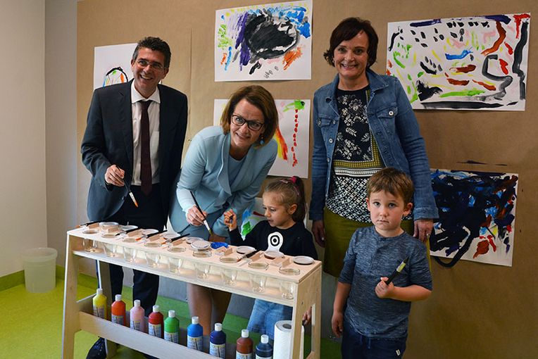 Neuer Kindergarten am Zeiselweg ist eröffnet