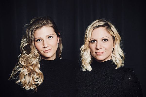 Christina Weiß und Sandra Polt von den "Christmas Lights"