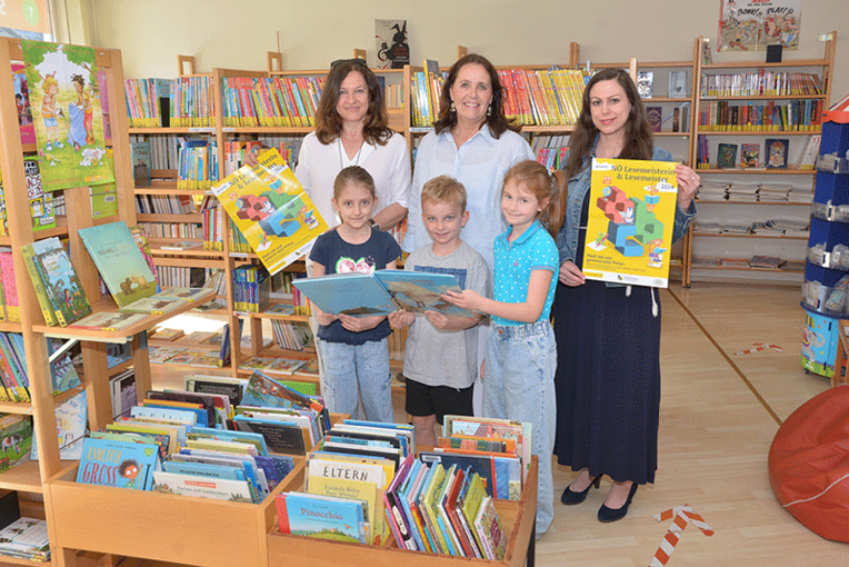 Stadtbücherei Tulln und Volksschulen suchen junge LesemeisterInnen 