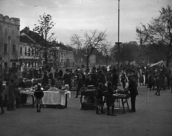 Tägliches Markttreiben